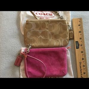 Two Coach Wristlets!